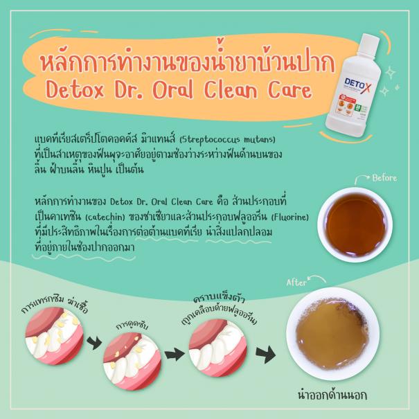 น้ำยาบ้วนปาก Detox Doctor Oral Clean Care #5